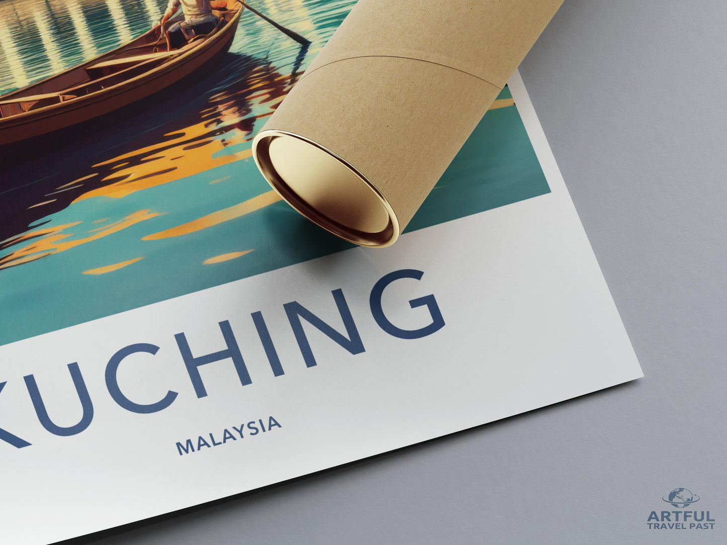 Kuching Poster - Malaysia Wall Art