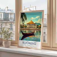 Kuching Poster - Malaysia Wall Art