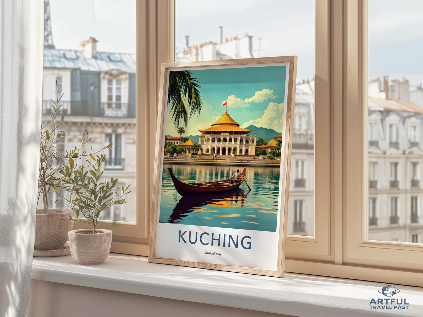 Kuching Poster - Malaysia Wall Art