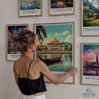 Kuching Poster - Malaysia Wall Art