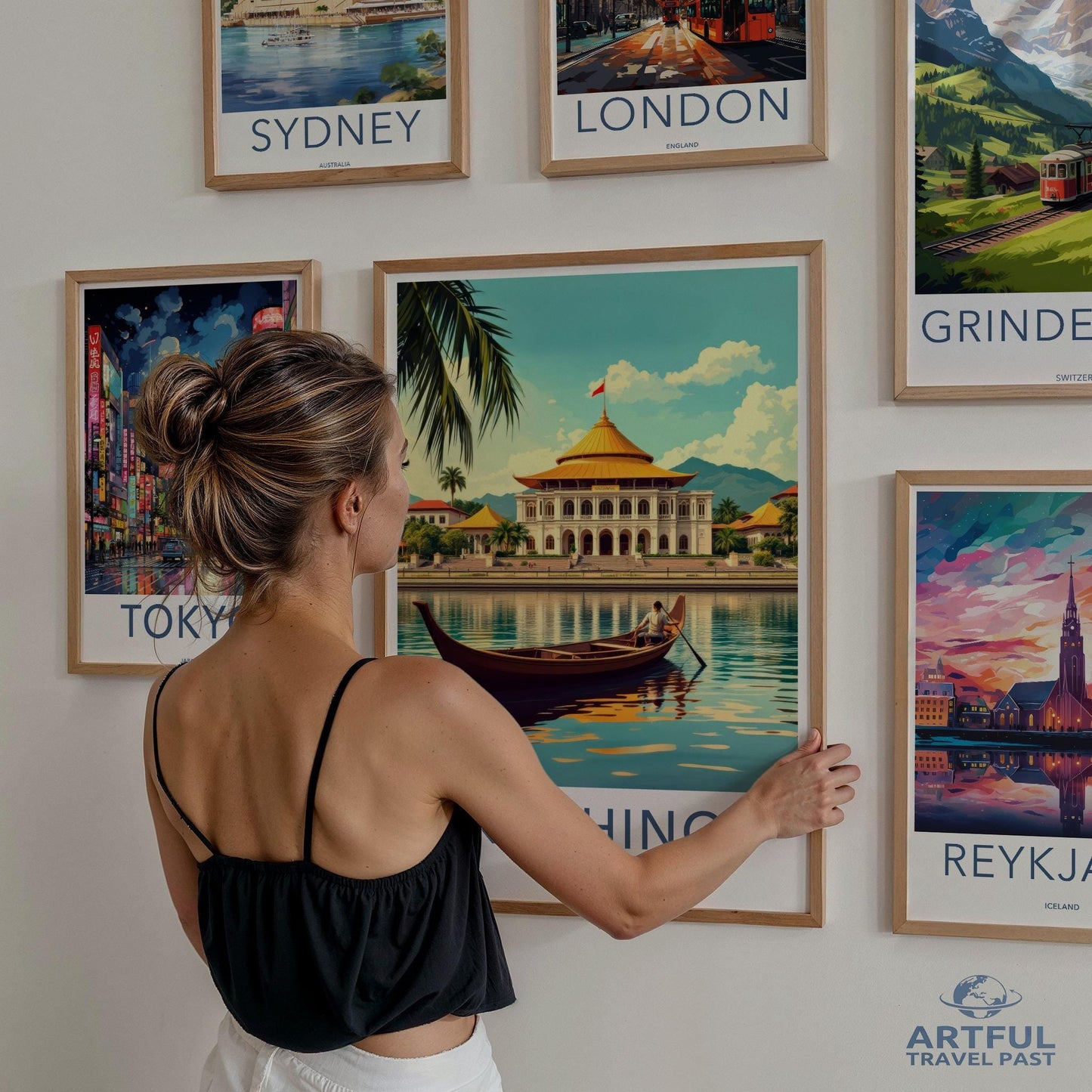 Kuching Poster - Malaysia Wall Art