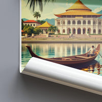 Kuching Poster - Malaysia Wall Art