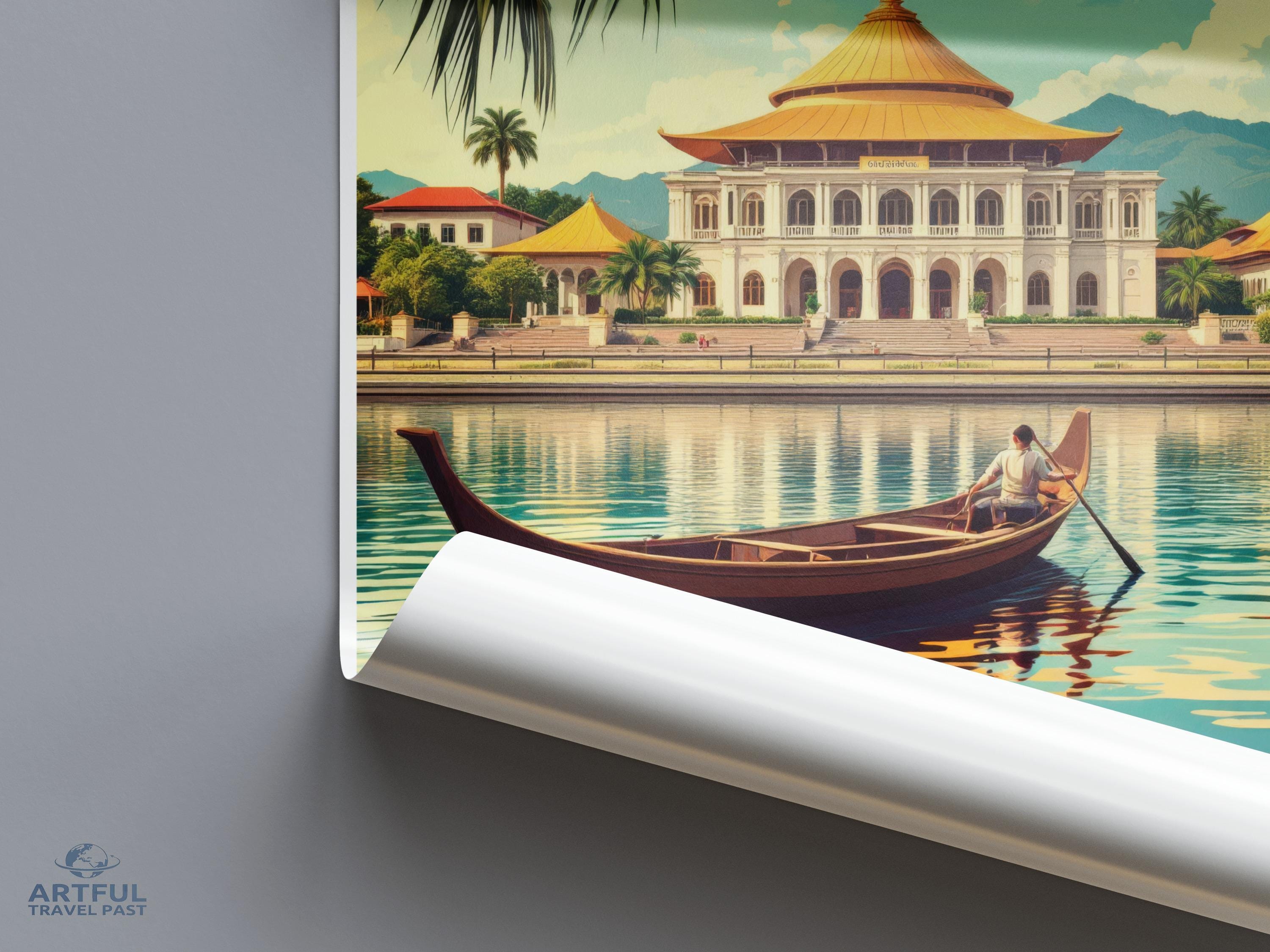 Kuching Poster - Malaysia Wall Art