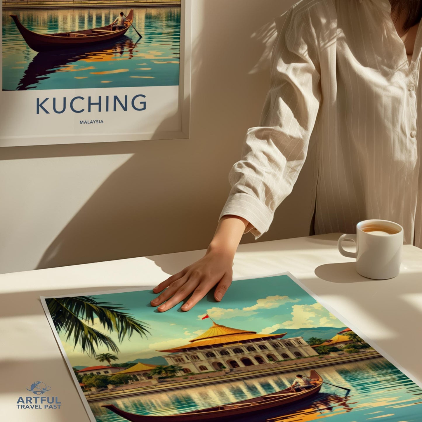 Kuching Poster - Malaysia Wall Art