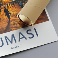 Kumasi Poster - Ghana Wall Art