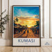 Kumasi Poster - Ghana Wall Art