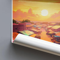 Kumasi Poster - Ghana Wall Art