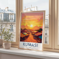 Kumasi Poster - Ghana Wall Art