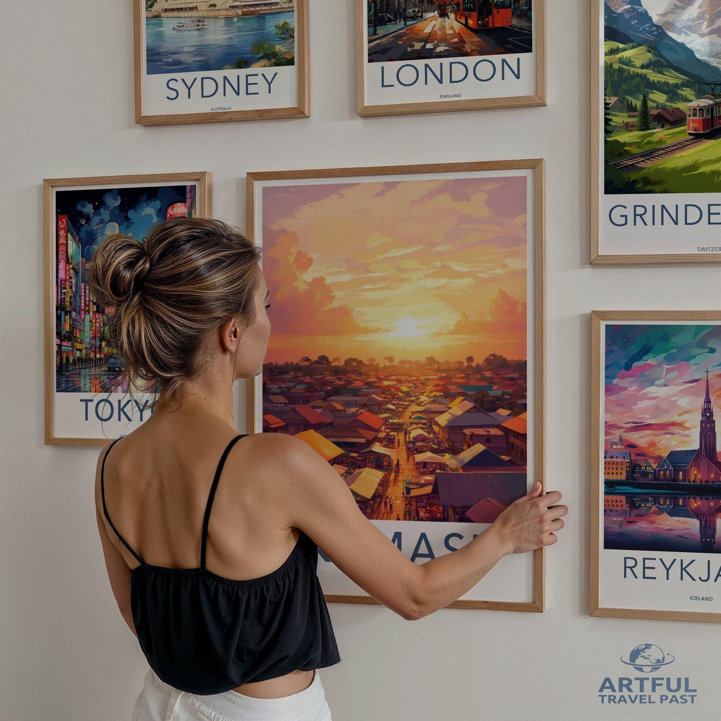 Kumasi Poster - Ghana Wall Art