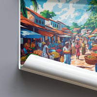 Kumasi Poster - Ghana Wall Art