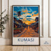 Kumasi Poster - Ghana Wall Art