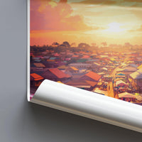 Kumasi Poster | Ghana Wall Art | Africa Decor