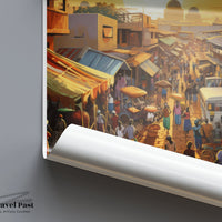 Kumasi Poster | Ghana Wall Art | Africa Decor