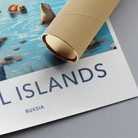 Kuril Islands Poster - Russia Wall Art