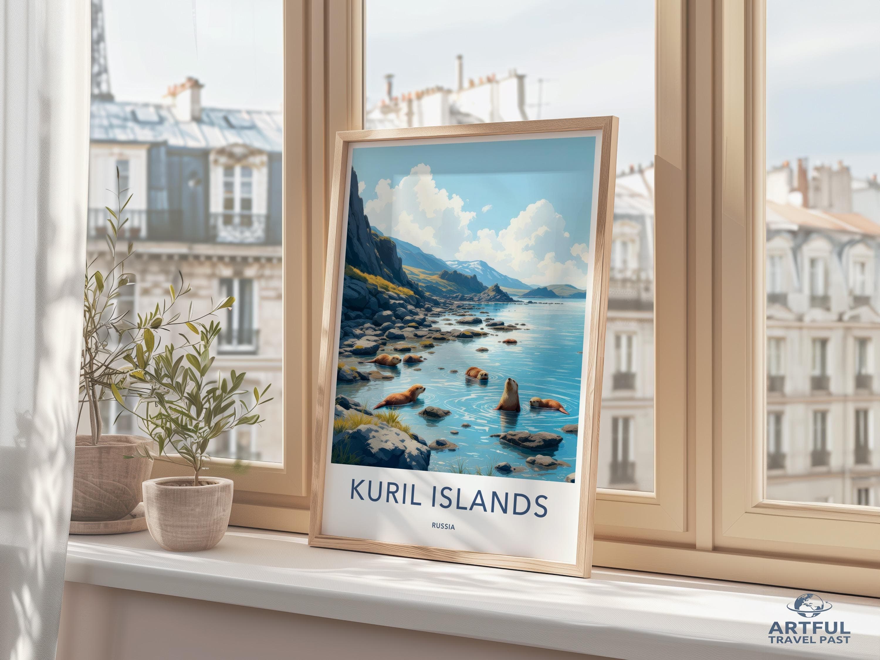 Kuril Islands Poster - Russia Wall Art