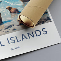 Kuril Islands Poster - Russia Wall Art