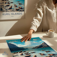 Kuril Islands Poster - Russia Wall Art