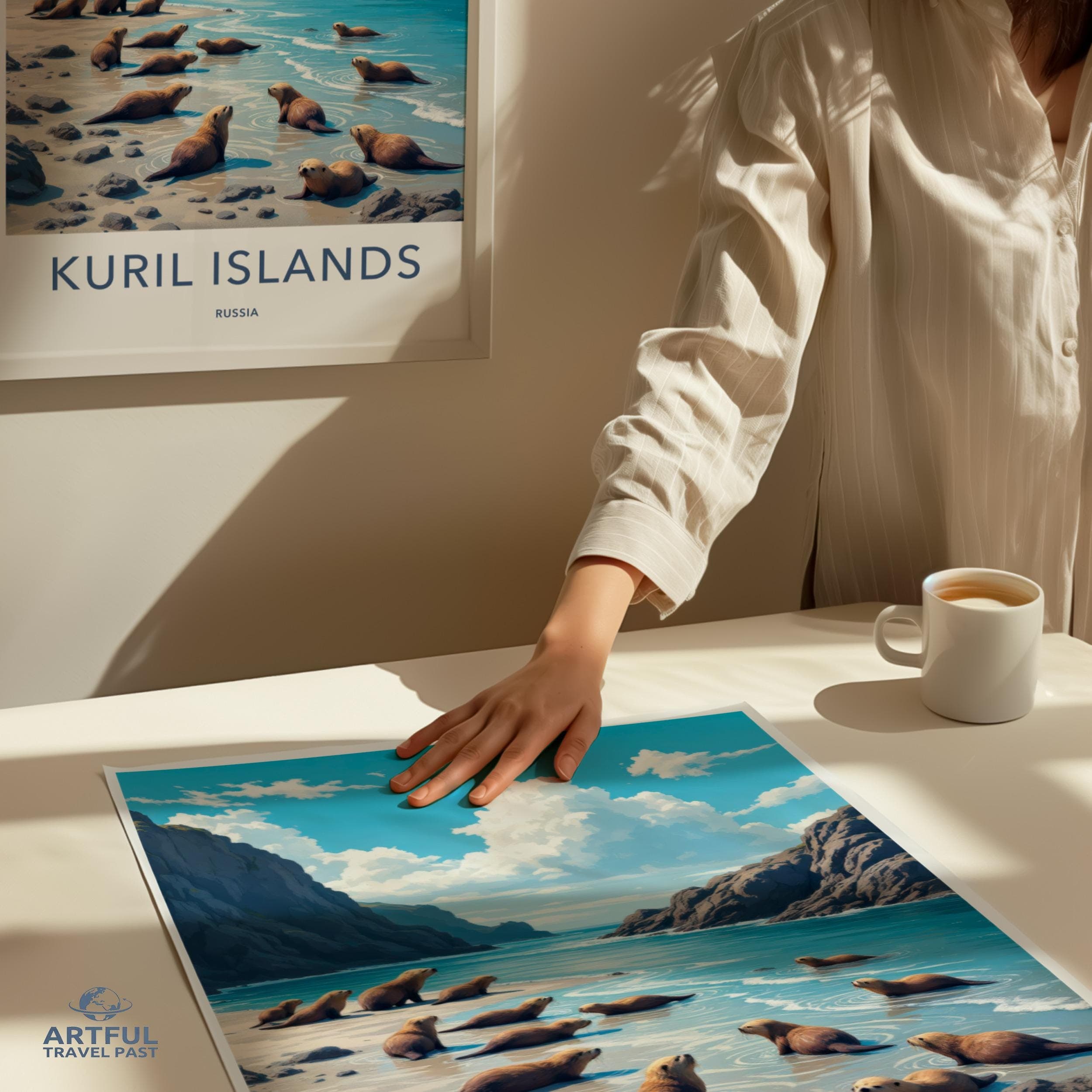 Kuril Islands Poster - Russia Wall Art
