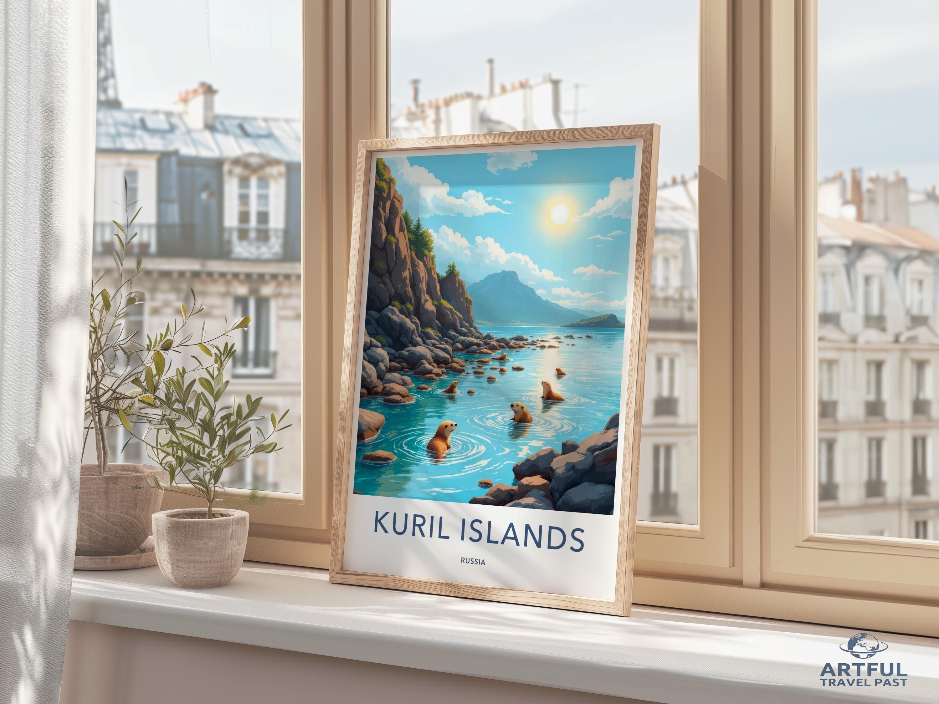 Kuril Islands Poster - Russia Wall Art