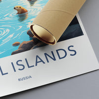 Kuril Islands Poster - Russia Wall Art