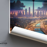 Kuwait City Poster