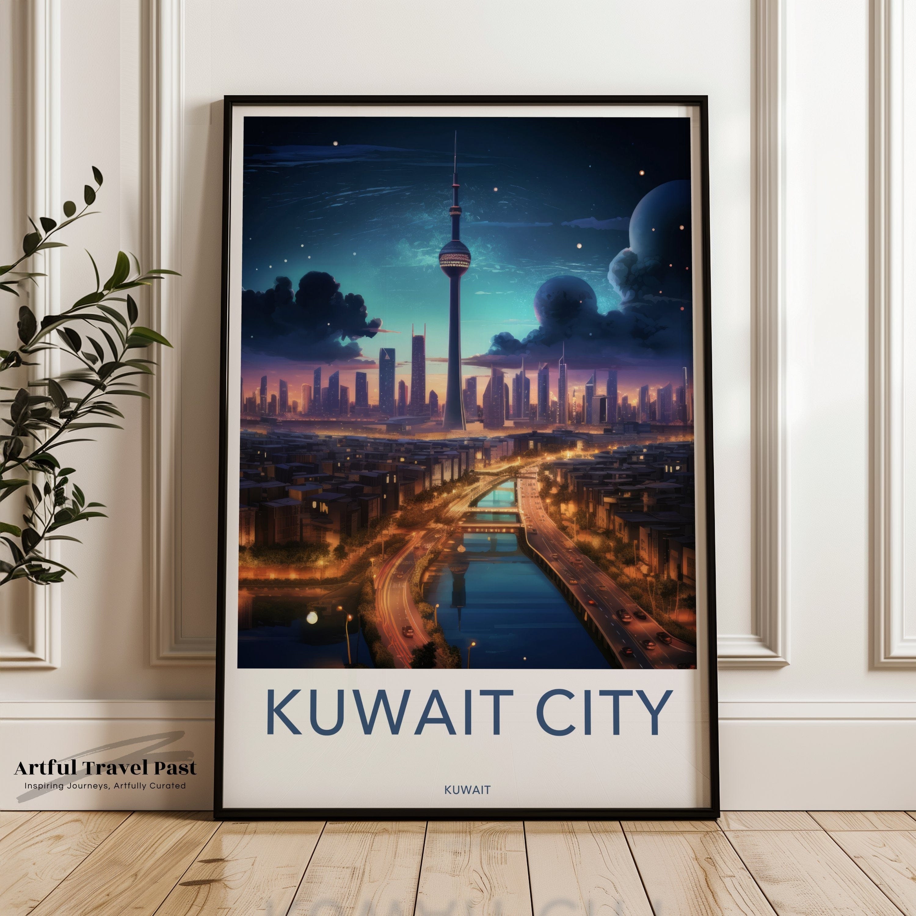 Kuwait City Poster
