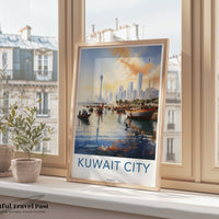 Kuwait City Poster
