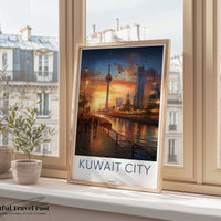 Kuwait City Poster