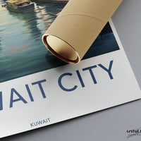 Kuwait City Poster | Kuwait Wall Art