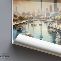 Kuwait City Poster | Kuwait Wall Art