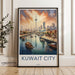 Kuwait City Poster | Kuwait Wall Art
