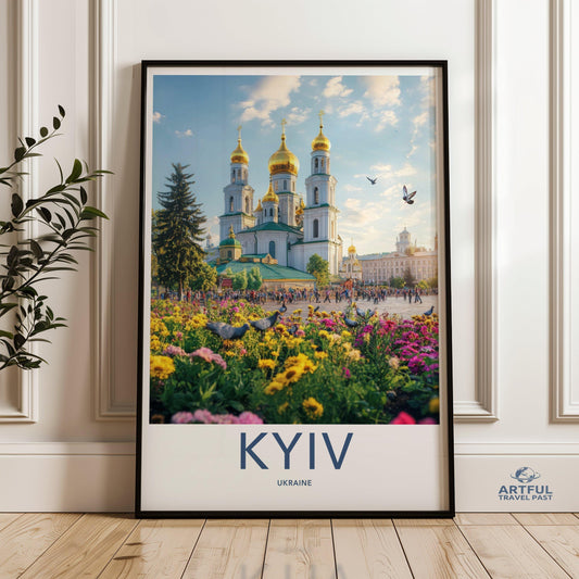 Kyiv Poster - Ukraine Wall Art