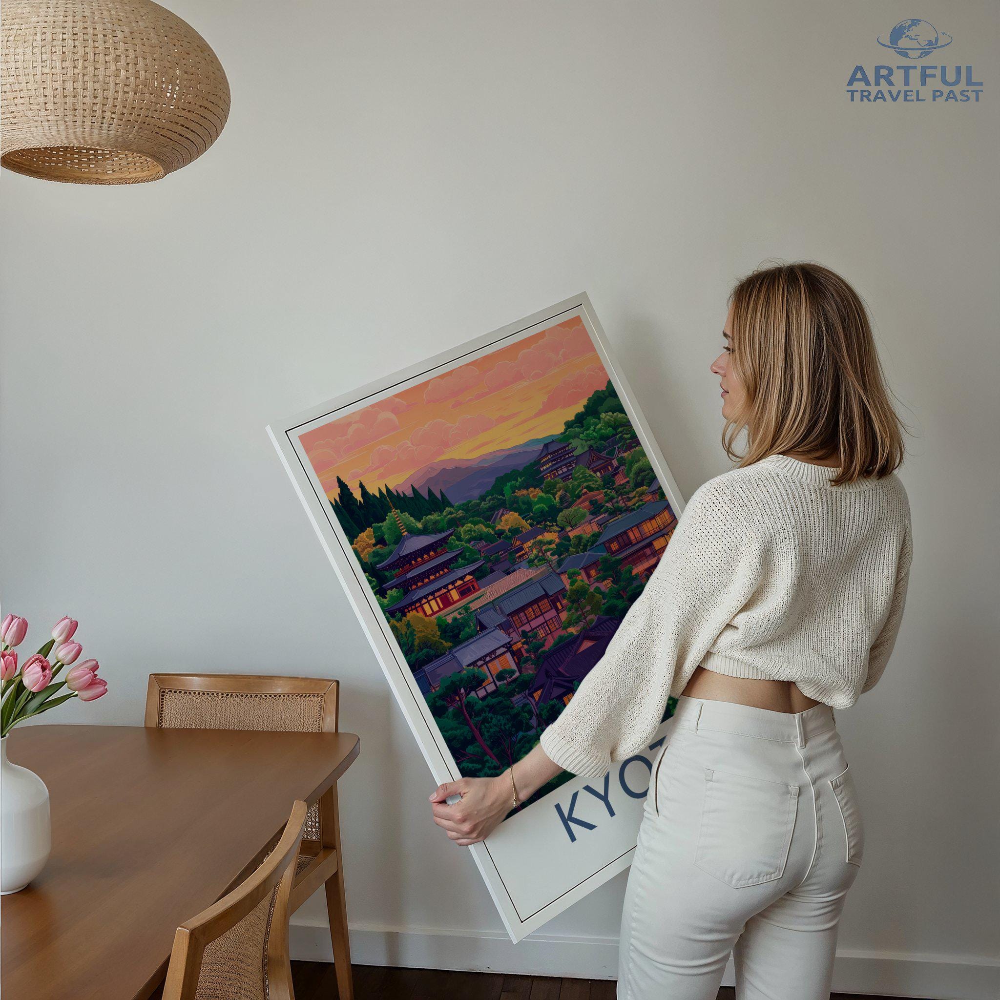 Kyoto Poster | Japan Wall Art | Asia Decor