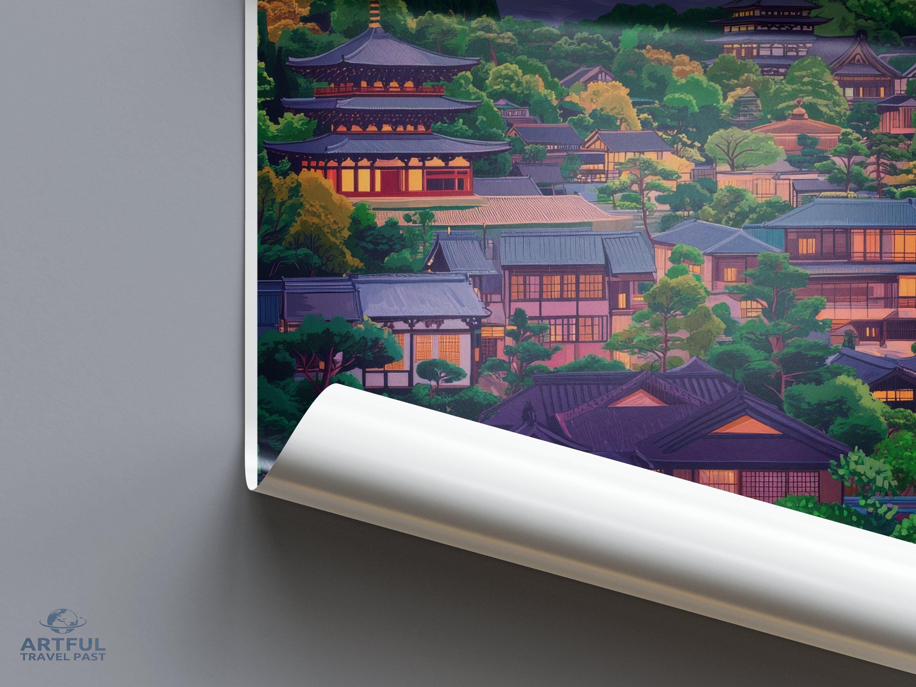 Kyoto Poster | Japan Wall Art | Asia Decor