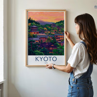 Kyoto Poster | Japan Wall Art | Asia Decor