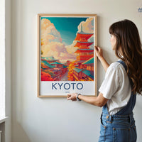 Kyoto Poster | Japan Wall Art | Asia Decor