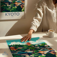 Kyoto Poster | Japan Wall Art | Asia Decor