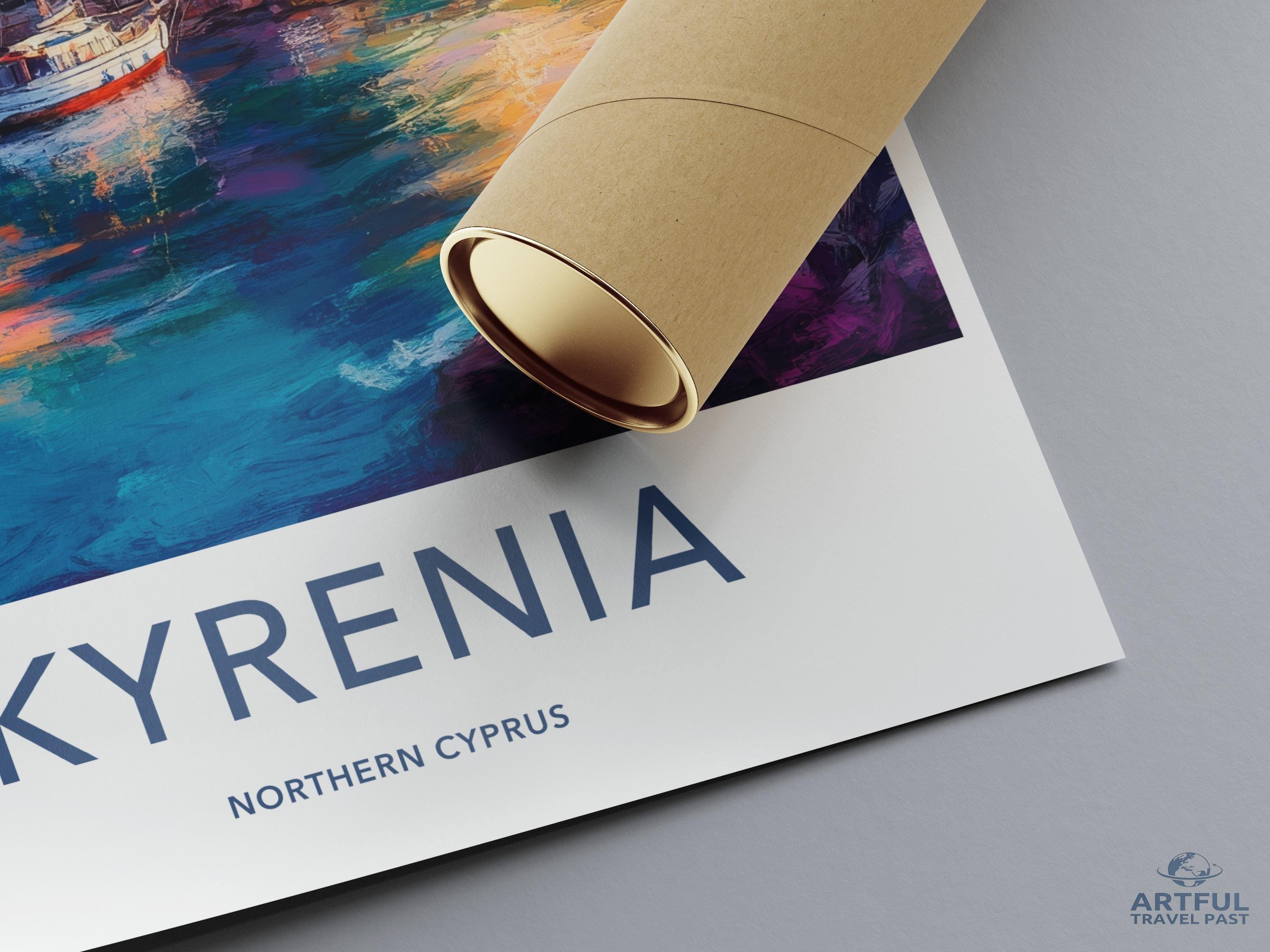 Kyrenia Poster - Northern Cyprus Wall Art