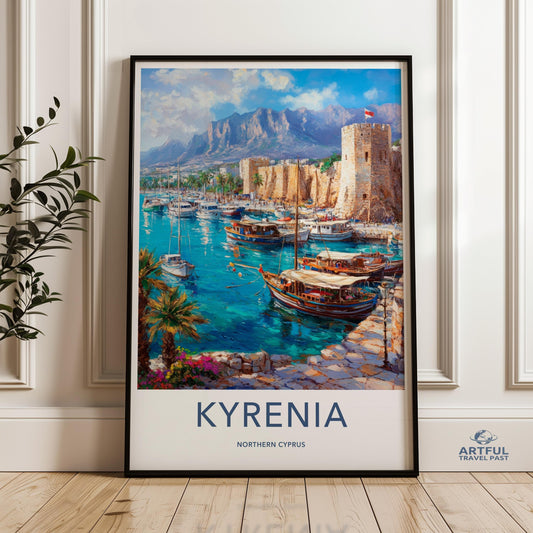 Kyrenia Poster - Northern Cyprus Wall Art