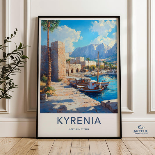 Kyrenia Poster - Northern Cyprus Wall Art