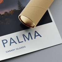 La Palma Poster - Canary Islands Art