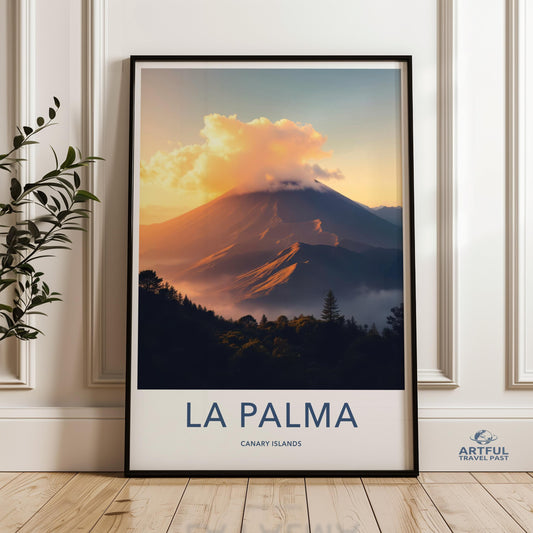 La Palma Poster - Canary Islands Art