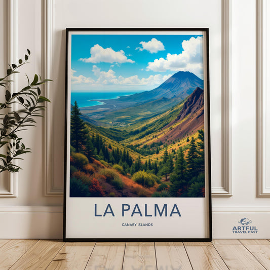 La Palma Poster - Canary Islands Wall Art