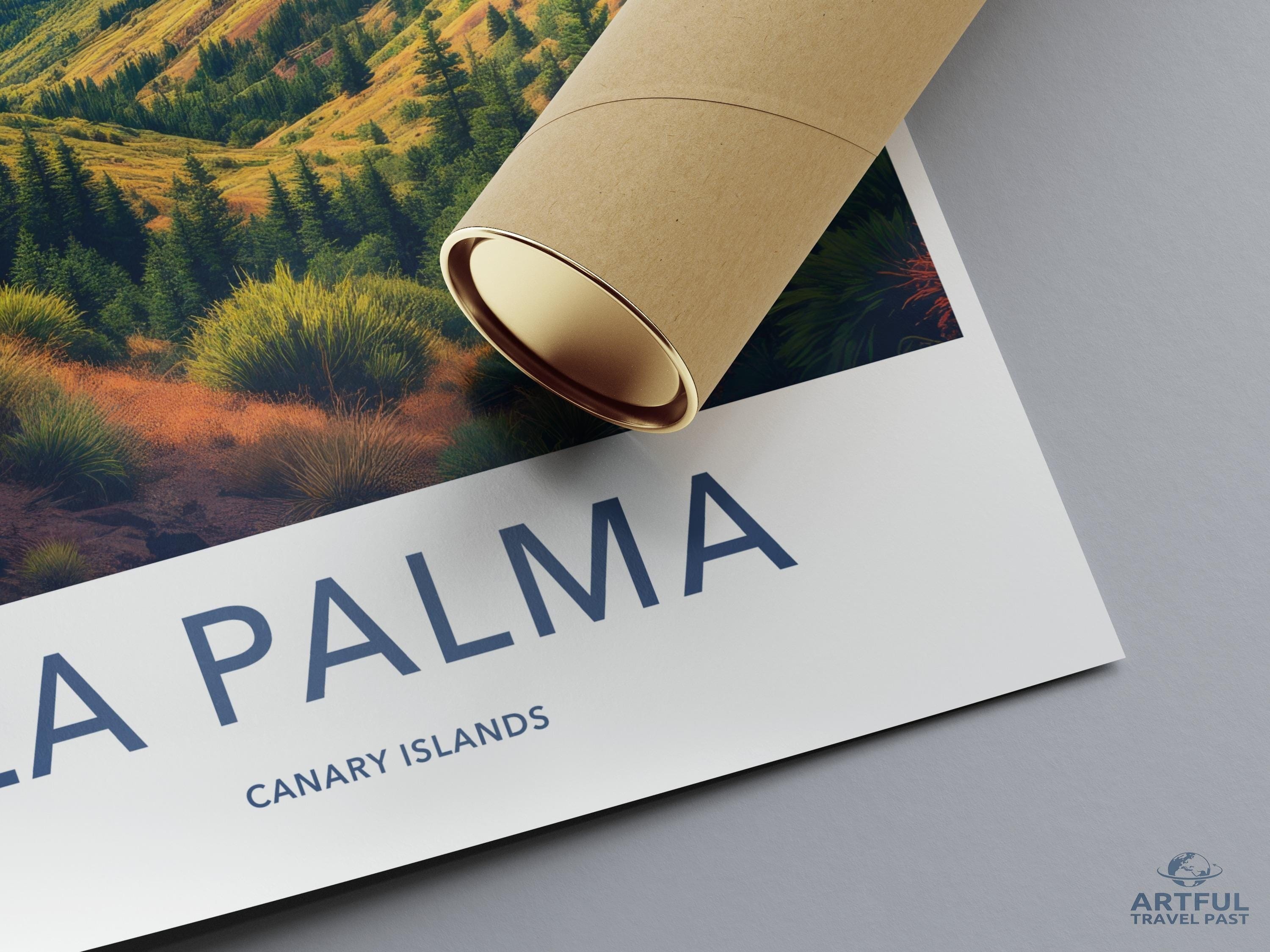 La Palma Poster - Canary Islands Wall Art