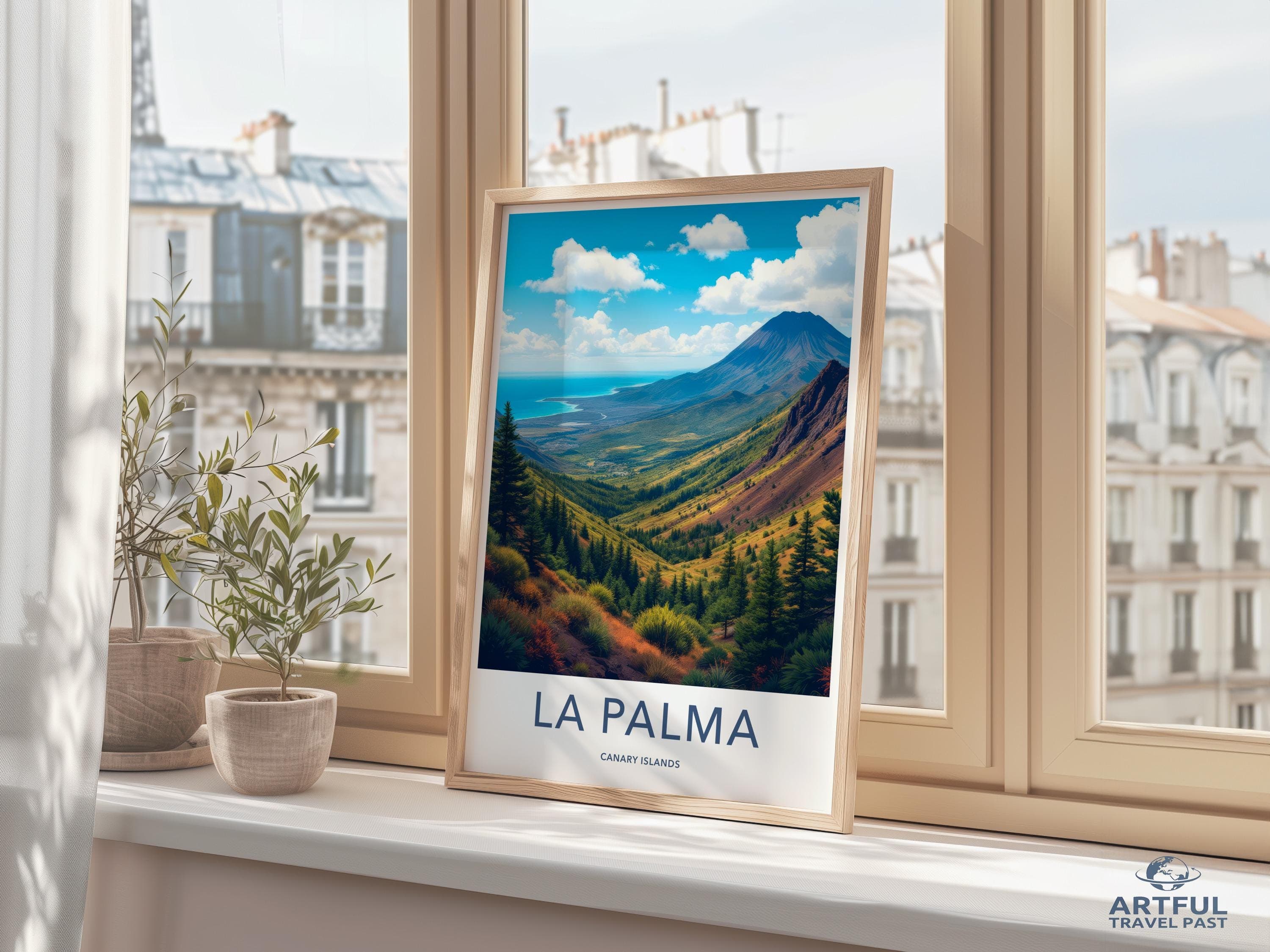La Palma Poster - Canary Islands Wall Art