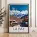 La Paz Poster - Bolivia Wall Art