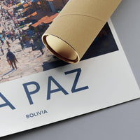La Paz Poster - Bolivia Wall Art