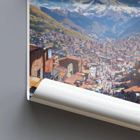 La Paz Poster - Bolivia Wall Art