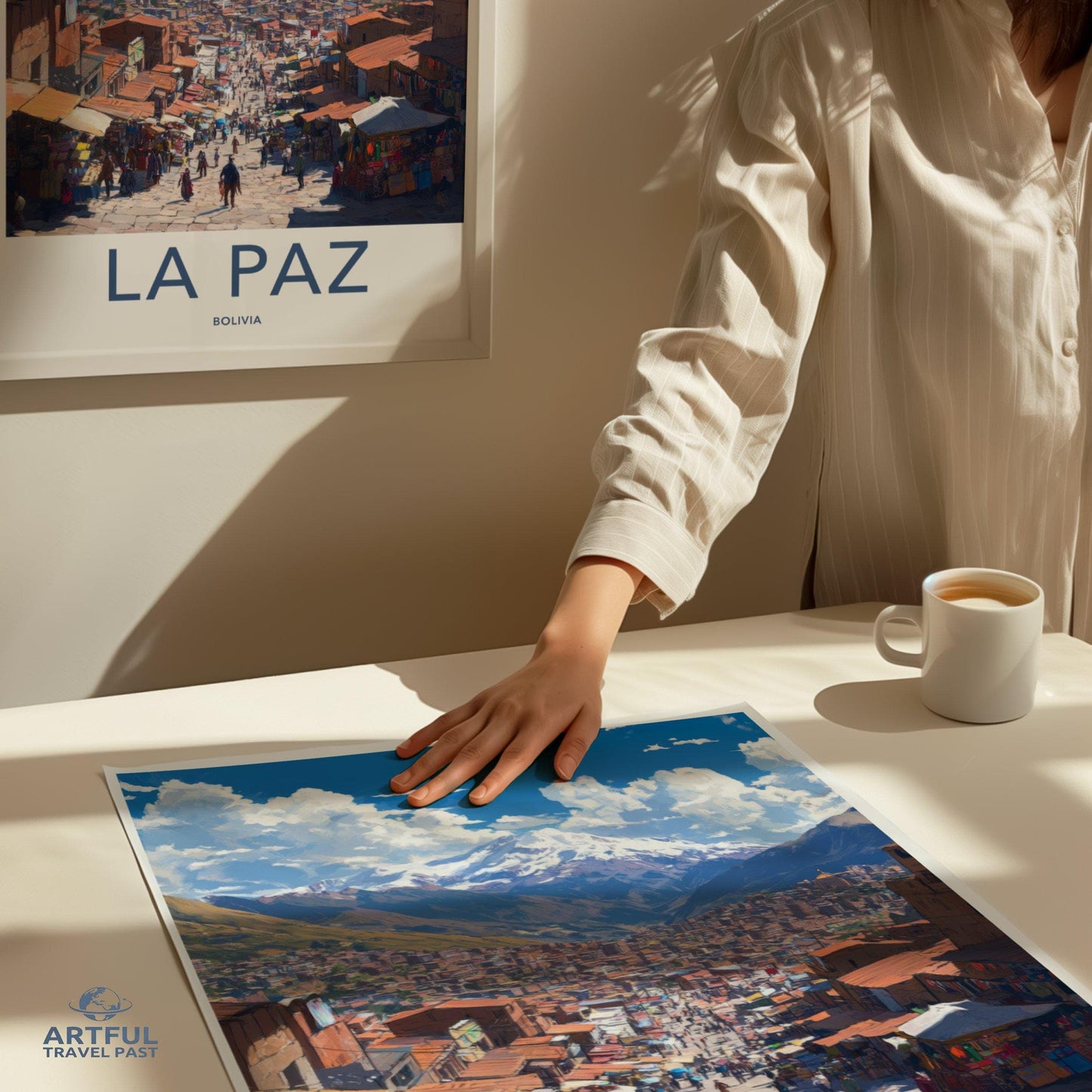 La Paz Poster - Bolivia Wall Art
