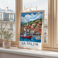La Spezia Poster | Italy Wall Art | Europe Decor
